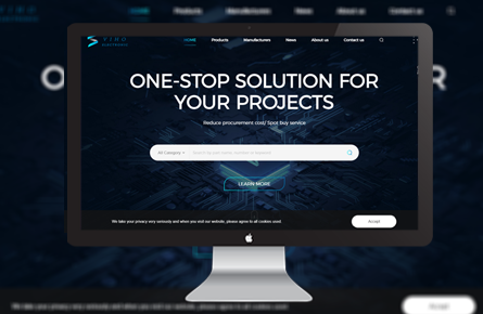 外貿網站案例-VIHO外貿網站